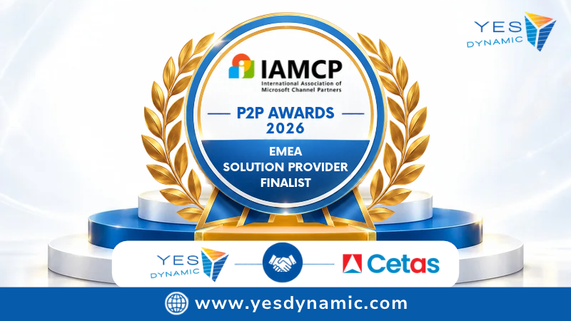 Yes Dynamic Recognized with IAMCP EMEA P2P Award 2026